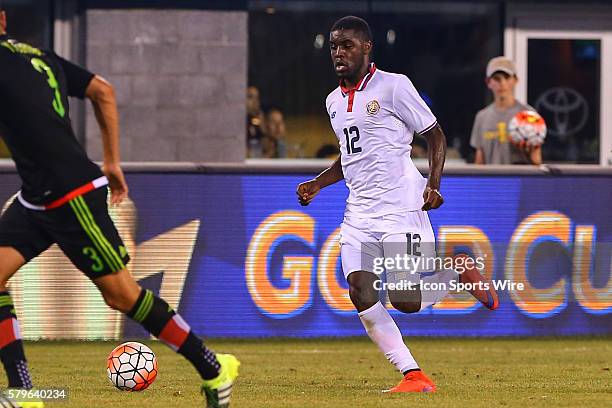 Costa Rica forward Joel Campbell during the second half of the CONCACAF Gold Cup quarterfinal game between the Mexico and the Costa Rica played at...