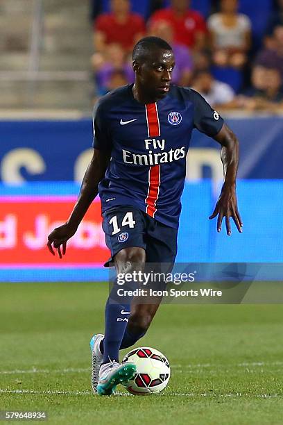 Paris St. Germain midfielder Blaise Matuidi during the first half of the International Champions Cup Game between the Paris St. Germain and AC...