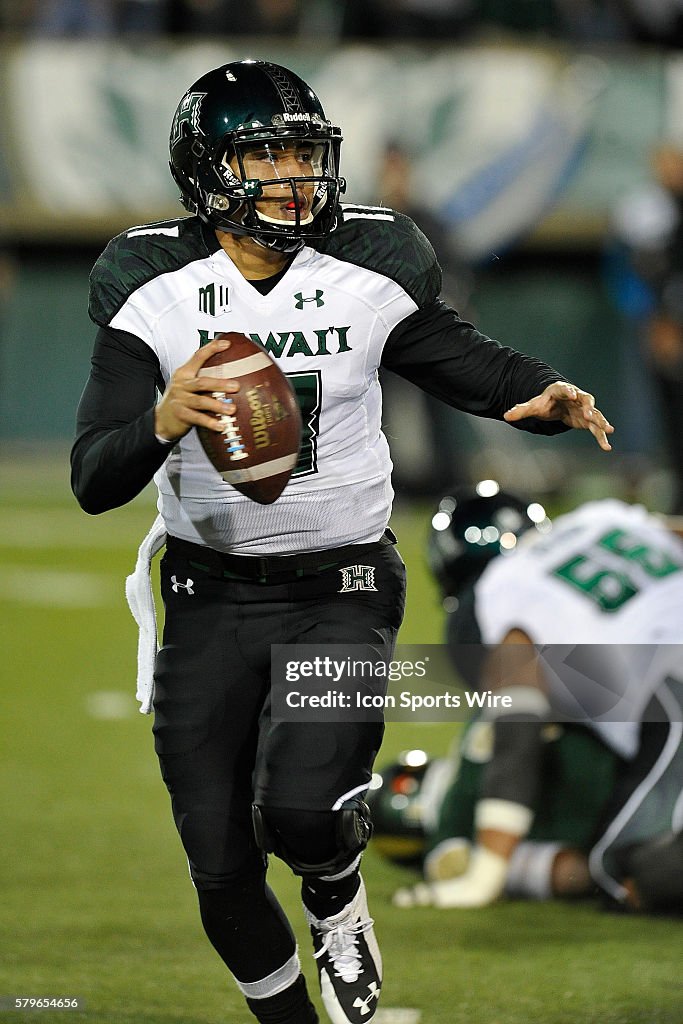 NCAA FOOTBALL: NOV 08 Hawaii at Colorado State