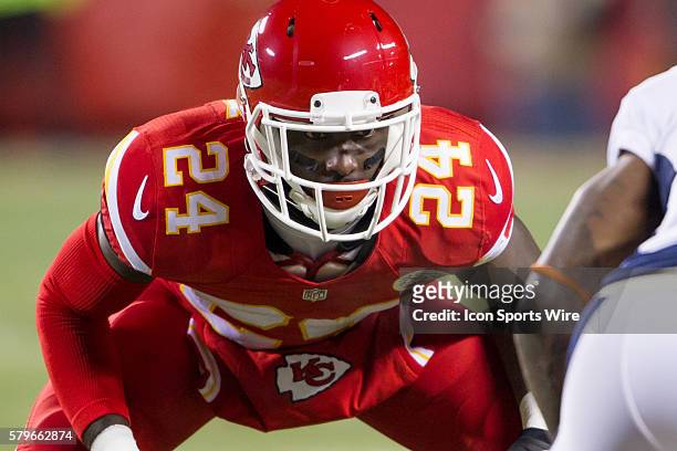 Kansas City Chiefs defensive back Kelcie McCray during the NFL AFC West game between the Denver Broncos and the Kansas City Chiefs at Arrowhead...