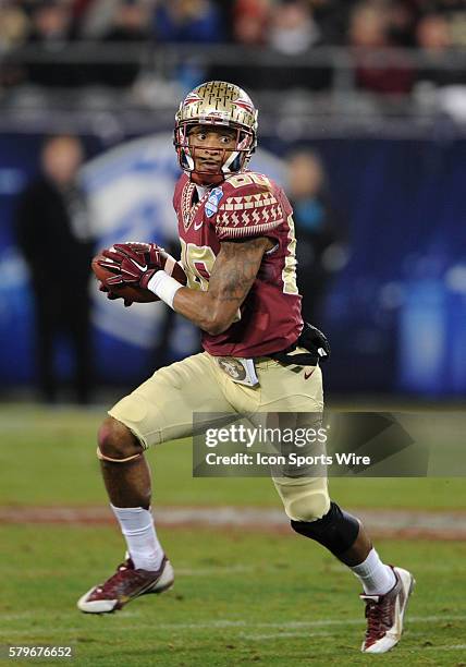 Florida State Seminoles wide receiver Rashad Greene during the ACC Championship game at Bank of America in Charlotte,NC.