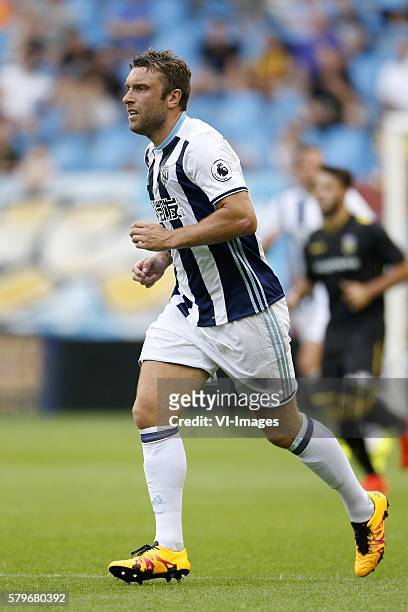 Rickie Lambert of West Bromwich Albion during the GelreDome tournament match between Vitesse Arnhem and West Bromwich Albion on July 21, 2016 at the...