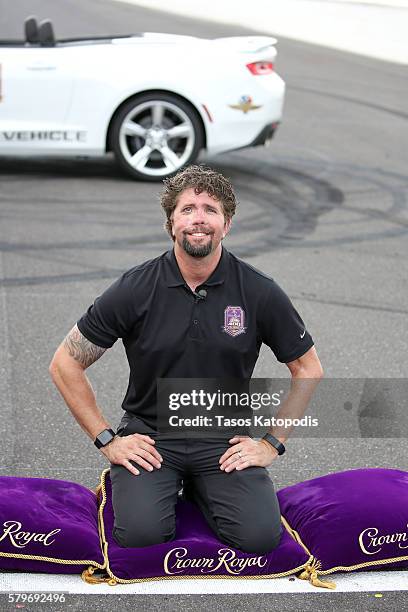 Jason Redman Crown Royal At Brickyard 400 Day 2 Photos and Premium High Res Pictures ...
