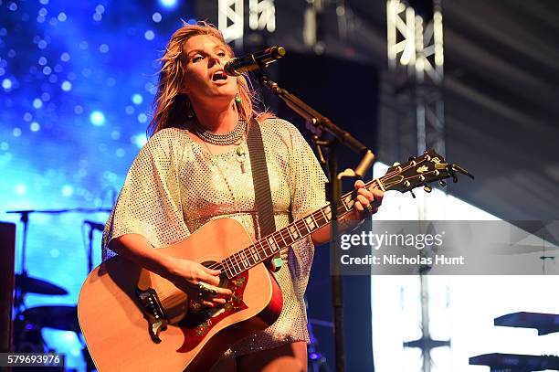 Grace Potter and the Nocturnals perform onstage at the 2016 Panorama NYC Festival - Day 3 at Randall's Island on July 24, 2016 in New York City.