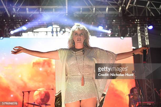 Grace Potter and the Nocturnals perform onstage at the 2016 Panorama NYC Festival - Day 3 at Randall's Island on July 24, 2016 in New York City.