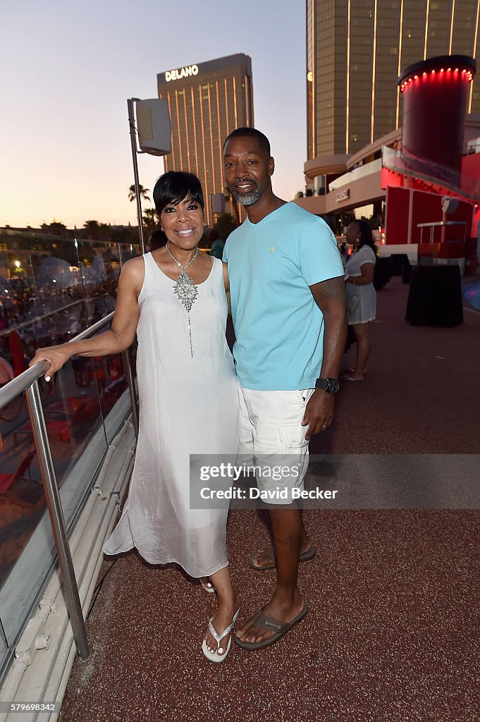 Radio personality Shirley Strawberry and Ernesto Williams attend the(02)