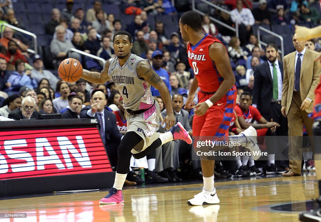 NCAA BASKETBALL: JAN 09 DePaul at Georgetown