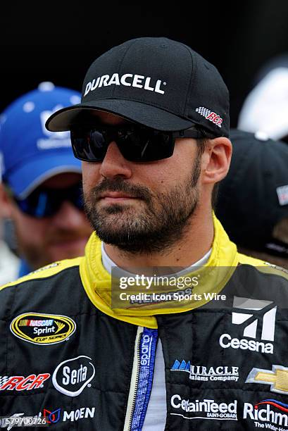 July 2015 | Paul Menard Duracell/Menards Chevrolet SS during driver introductions at the NASCAR Sprint Cup 22nd Annual Crown Royal Presents the Jeff...