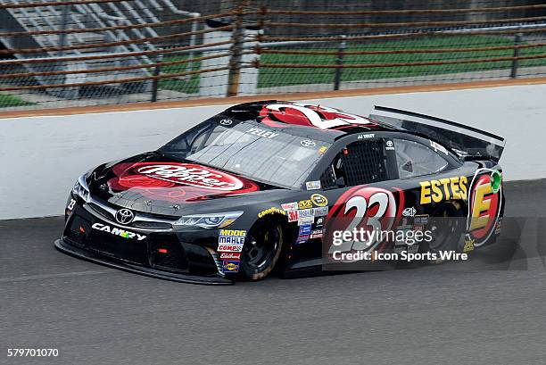 July 2015 | JJ Yeley Dr. Pepper Toyota Camry during driver introductions at the NASCAR Sprint Cup 22nd Annual Crown Royal Presents the Jeff Kyle 400...