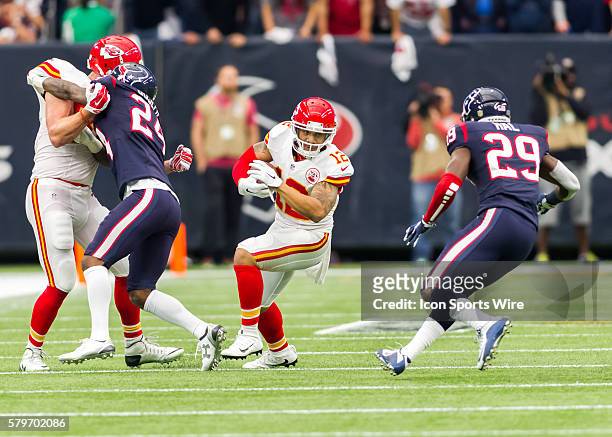 Kansas City Chiefs wide receiver Albert Wilson during the NFL Wild Card game between the Kansas City Chiefs and Houston Texans at NRG Stadium in...
