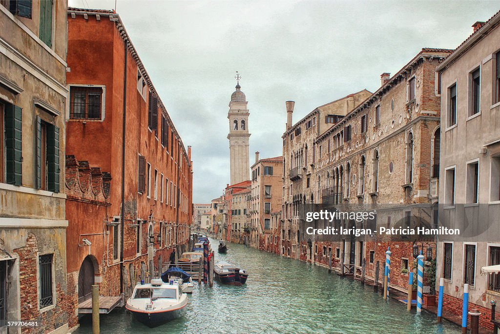 Leaning tower of  San Giorgio dei Greci, Venice