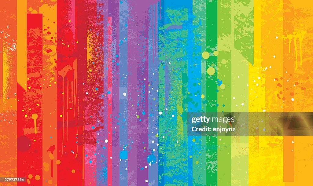 Fondo de arco iris grunge sin fisuras