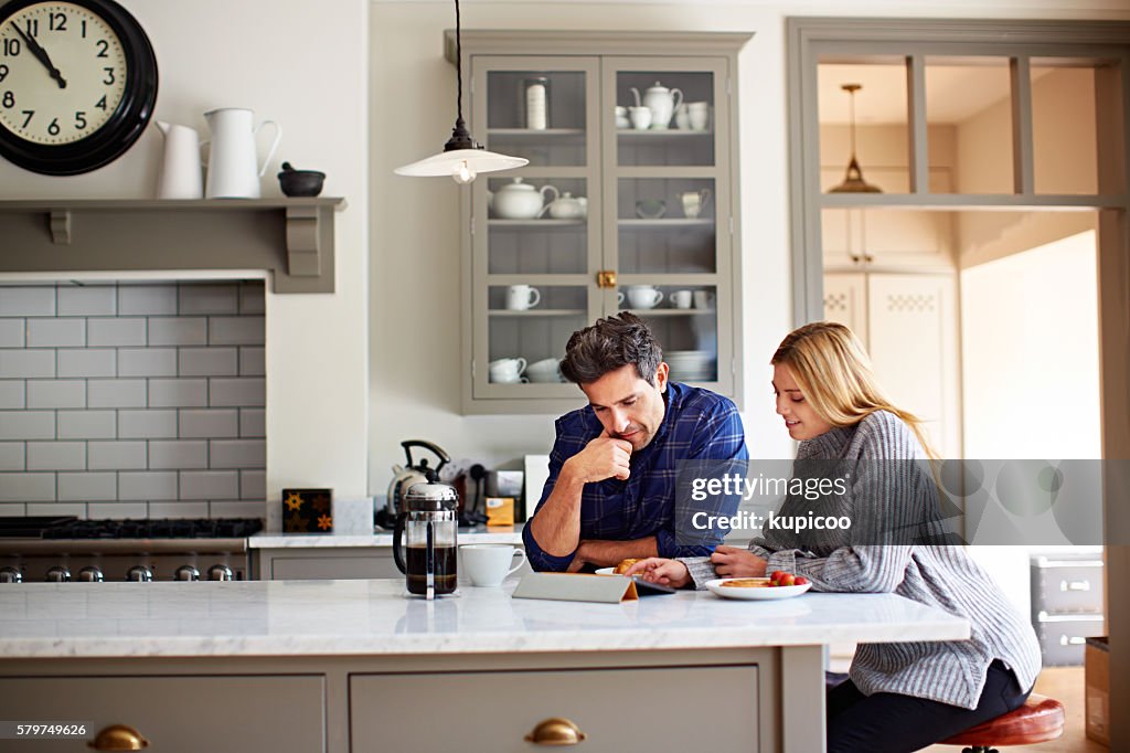 Browsing over breakfast