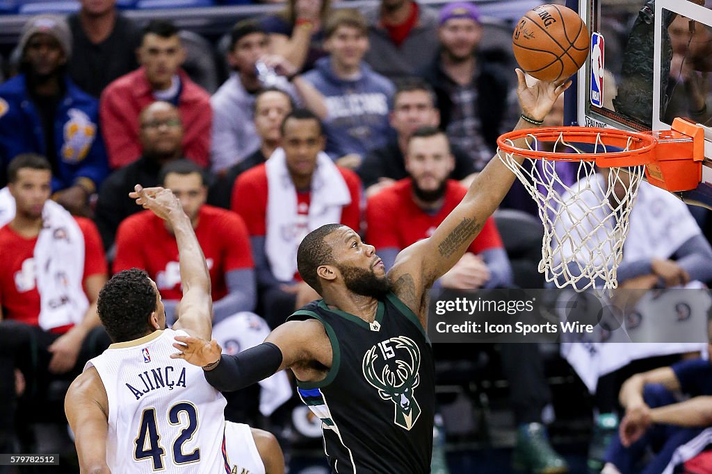 NBA: JAN 23 Bucks at Pelicans