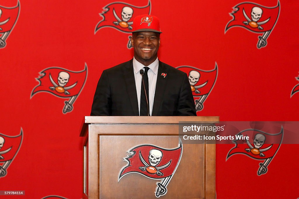 NFL: MAY 01 Jameis Winston Buccaneers Press Conference