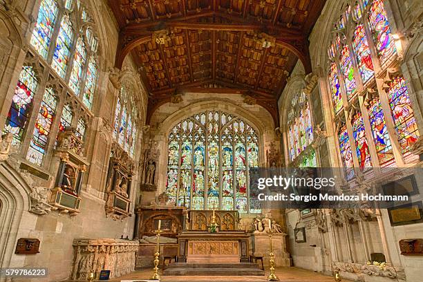 the tomb of shakespeare, stratford-upon-avon, uk - stratford upon avon stock pictures, royalty-free photos & images