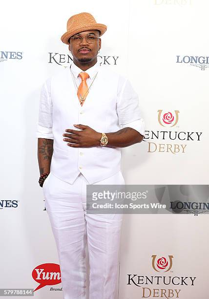 Musician Ne-Yo arrives on the red carpet at the 141st running of the Kentucky Derby at Churchill Downs in Louisville, KY.