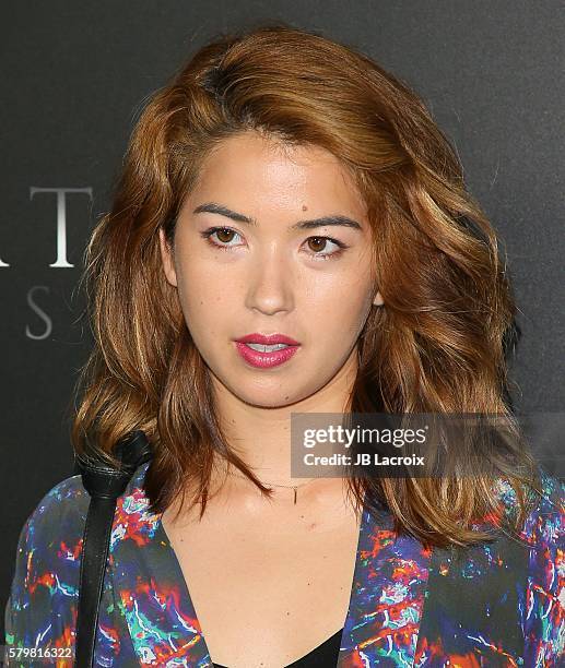 Nichole Bloom attends the premiere of STX Entertainment's 'Free State of Jones' at DGA Theater on June 21, 2016 in Los Angeles, California.