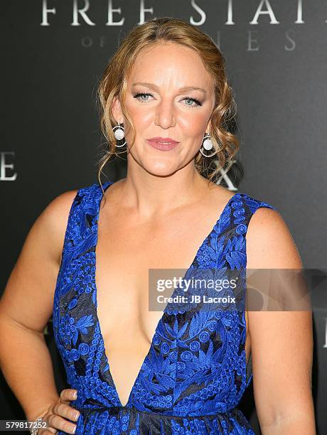 Kerry Cahill attends the premiere of STX Entertainment's 'Free State of Jones' at DGA Theater on June 21, 2016 in Los Angeles, California.