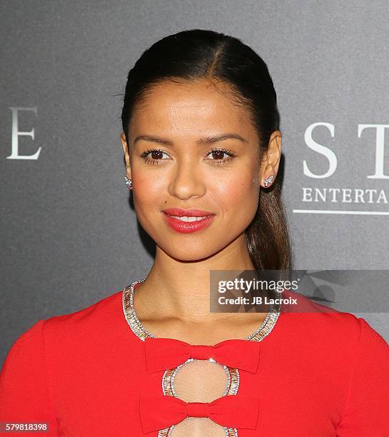 Gugu Mbatha-Raw attends the premiere of STX Entertainment's 'Free State of Jones' at DGA Theater on June 21, 2016 in Los Angeles, California.