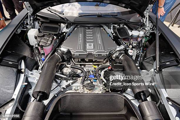 Mercedes-AMG showed off the new V8 engined Mercedes-AMG GT3 for Erebus Motorsport to be driven by Maro Engel / Bernd Schneider / Austin Cindric on...