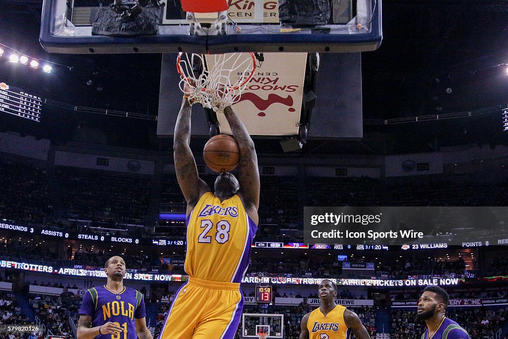 NBA: FEB 04 Lakers at Pelicans