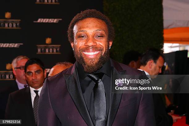 Kansas City Chief Eric Berry on the Red Carpet for the 5th Annual NFL Honors at the Bill Graham Civic Auditorium in San Francisco California.