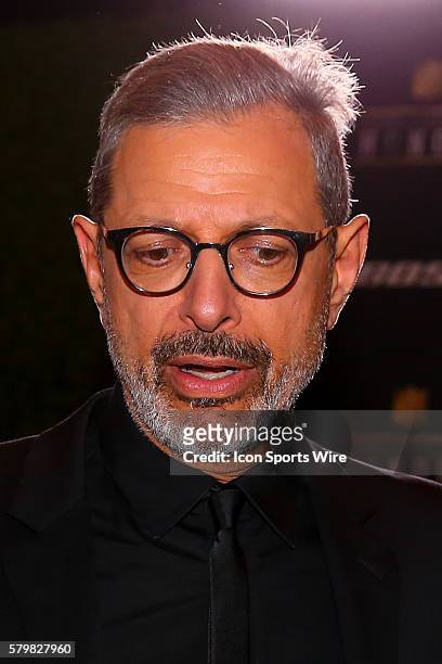 Actor Jeff Goldblum on the Red Carpet for the 5th Annual NFL Honors at the Bill Graham Civic Auditorium in San Francisco California.