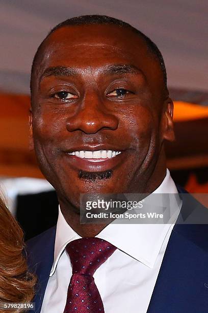 Former Denver Bronco Shannon Sharpe on the Red Carpet at the 5th Annual NFL Honors at the Bill Graham Civic Auditorium in San Francisco California.