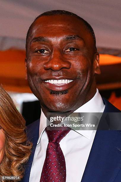 Former Denver Bronco Shannon Sharpe on the Red Carpet at the 5th Annual NFL Honors at the Bill Graham Civic Auditorium in San Francisco California.