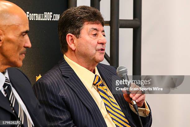 Eddie DeBartolo at the 2016 Hall of Fame press conference at the 5th Annual NFL Honors at the Bill Graham Civic Auditorium in San Francisco...