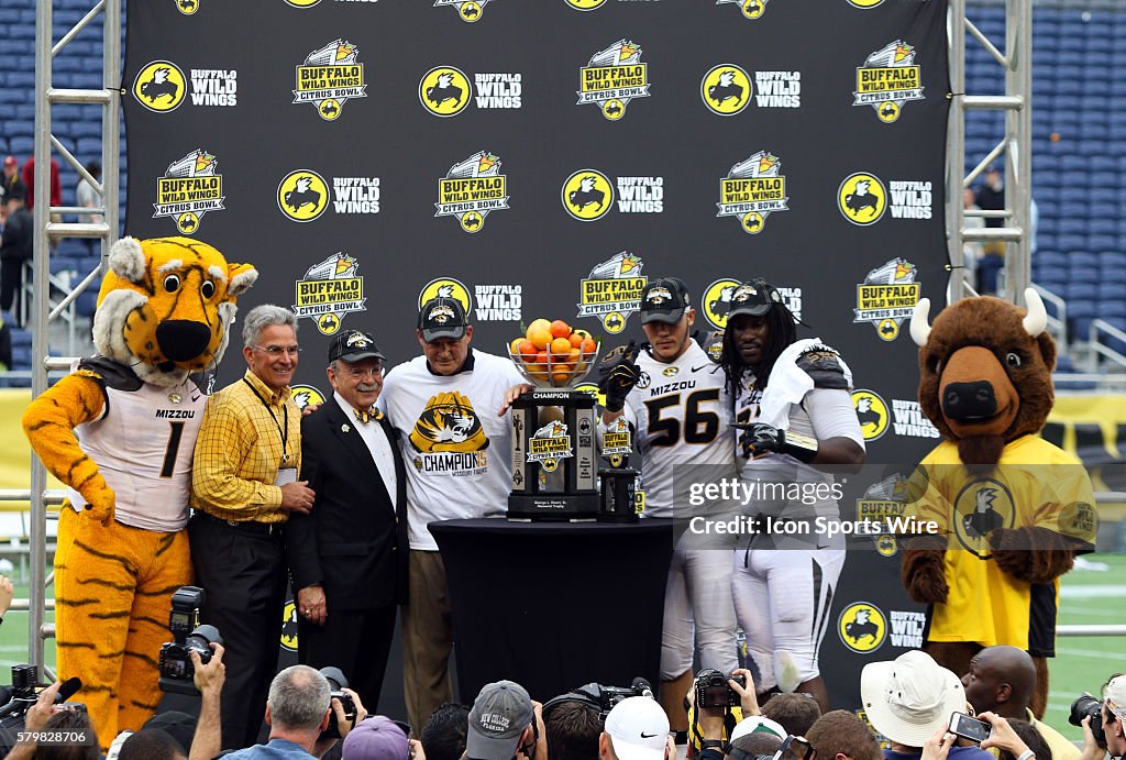 NCAA FOOTBALL: JAN 01 Buffalo Wild Wings Citrus Bowl - Missouri v Minnesota