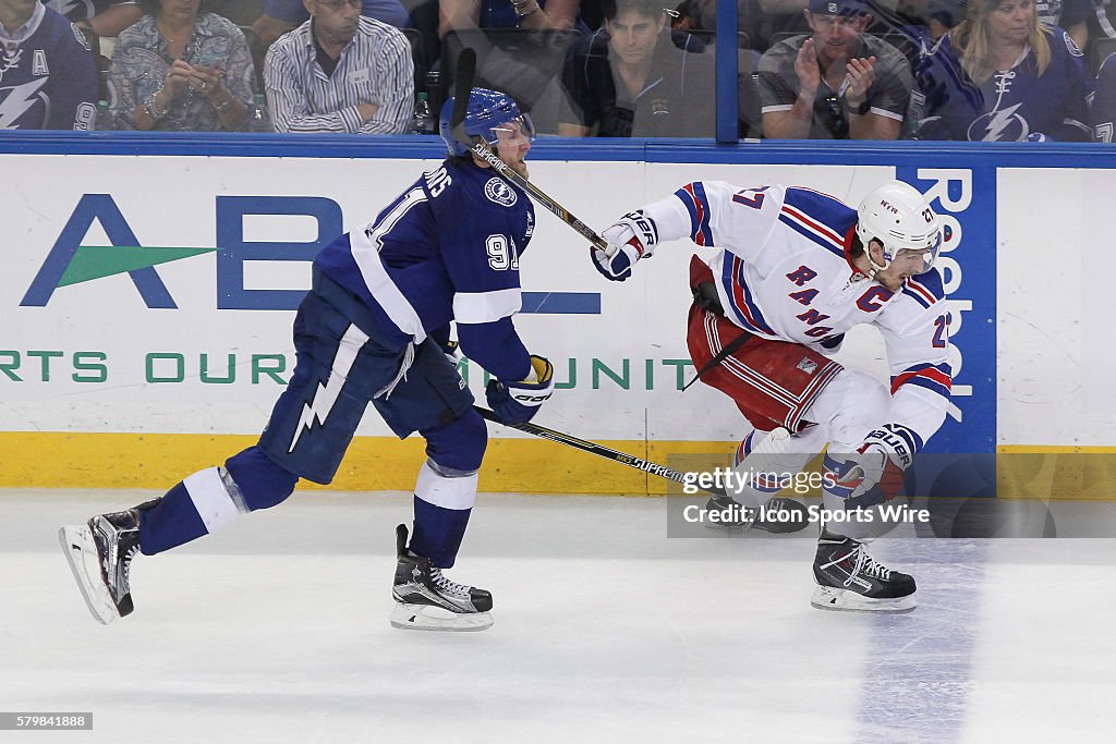 NHL: MAY 20 Eastern Conference Final - Game 3 Ð Rangers at Lightning