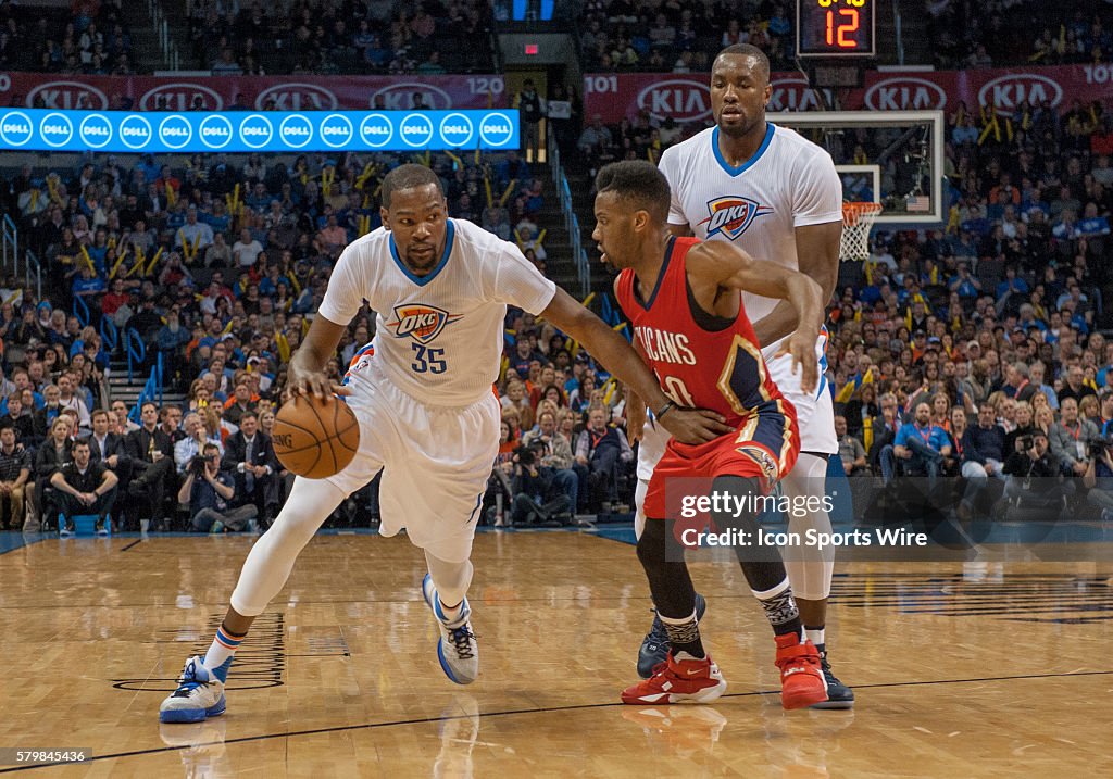 NBA: FEB 11 Pelicans at Thunder