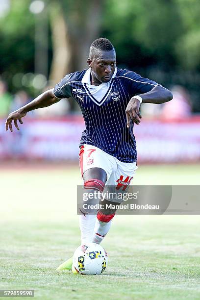 Abdou Traore of Bordeaux during the Pre season friendly match between Girondins de Bordeaux and Athletic Bilbao on July 23, 2016 in Tarnos, France.