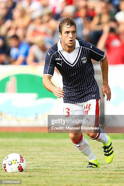 Valentin Vada of Bordeaux during the Pre season friendly match between Girondins de Bordeaux and Athletic Bilbao on July 23, 2016 in Tarnos, France.