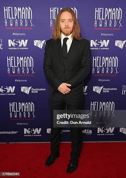 Tim Minchin arrives ahead of the 16th Annual Helpmann Awards at Lyric Theatre, Star City on July 25, 2016 in Sydney, Australia.