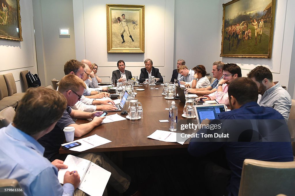 Rugby Football Union and Premiership Rugby Media Briefing