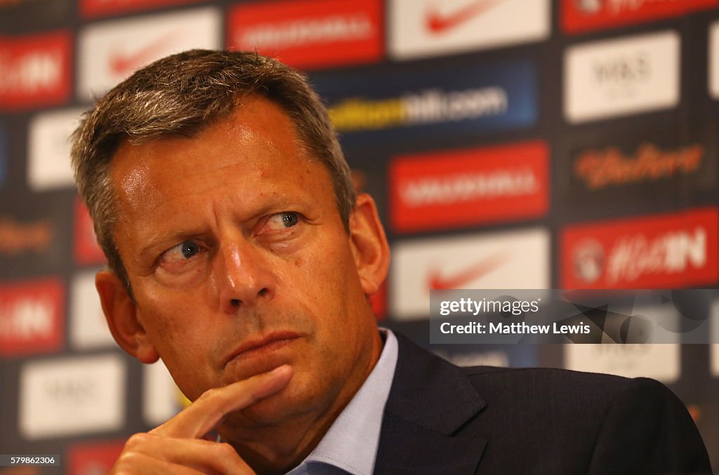England Manager Sam Allardyce Press Conference