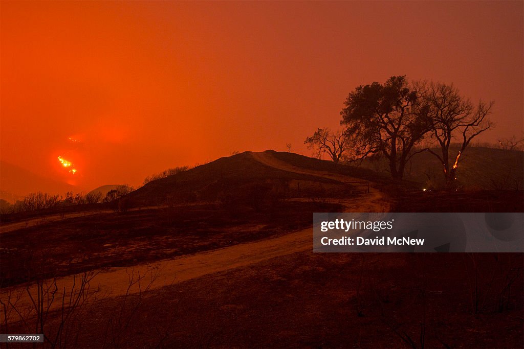 Southern California Sand Fire Grows To 20,000 Acres