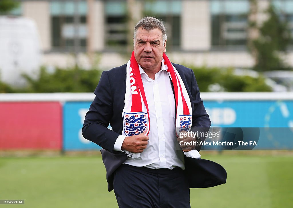 England Manager Sam Allardyce Press Conference