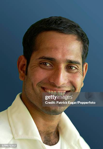 Laxman of India during the tour of England, 5th August 2002.