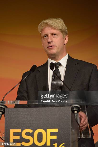 Jo Johnson MP, Member of Parliament for Orpington and Minister of State for Universities and Science, speaking at the EuroScience Open Forum...