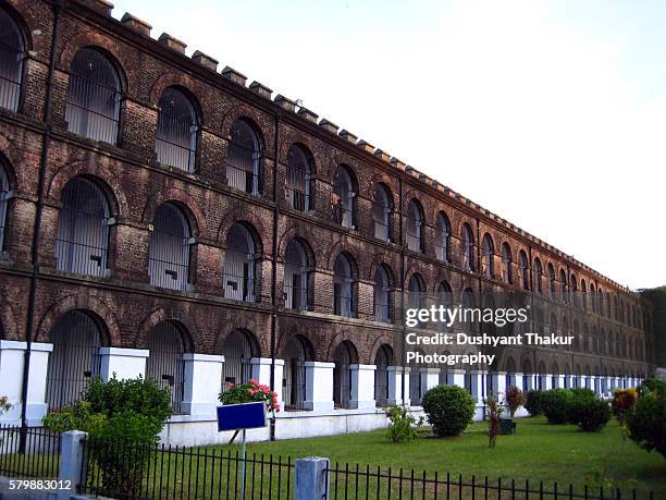 cellular jail - andaman sea stock pictures, royalty-free photos & images