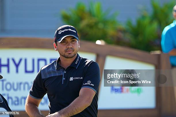 Jason Day before his record tieing round during the Final Round of the Hyundai Tournament of Champions at Kapalua Plantation Course on Maui, HI.