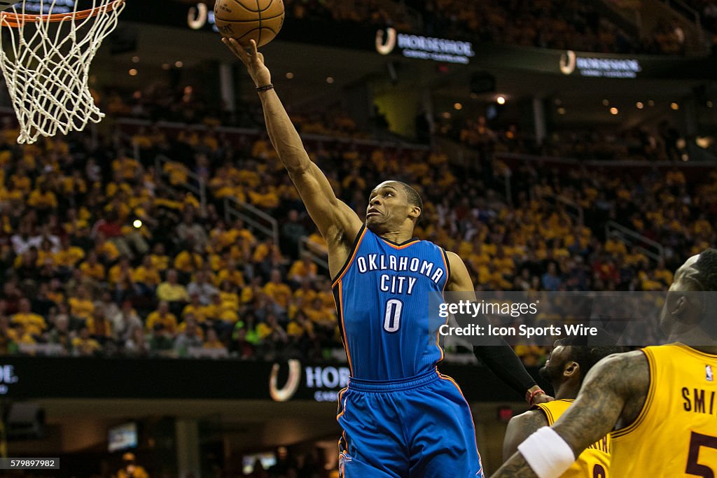 NBA: JAN 25 Thunder at Cavaliers