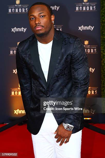 Philadelphia Eagles running Back LeSean McCoy on the Red Carpet for the 4th Annual NFL Honors held at Symphony Hall at the phoenix Convention Center...