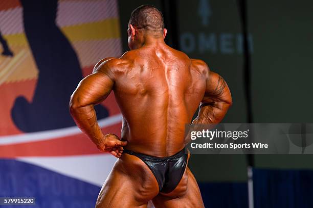 Guy Cisternino competes in prejudging for the Arnold Classic 212 as part of the Arnold Sports Festival at the Greater Columbus Convention Center in...