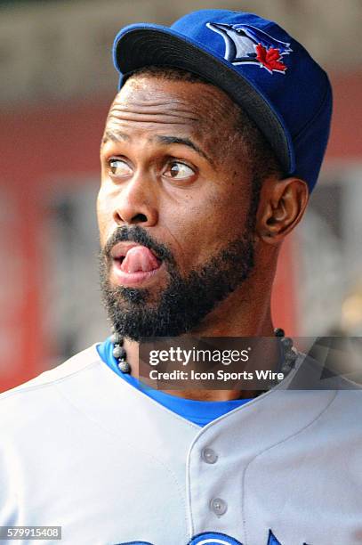 Toronto Blue Jays shortstop Jose Reyes in action at Nationals Park in Washington, D.C. Where the Toronto Blue Jays defeated the Washington Nationals,...