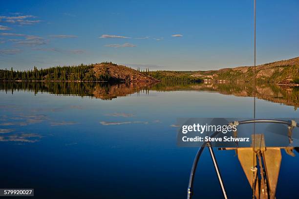 northern - great slave lake stock pictures, royalty-free photos & images